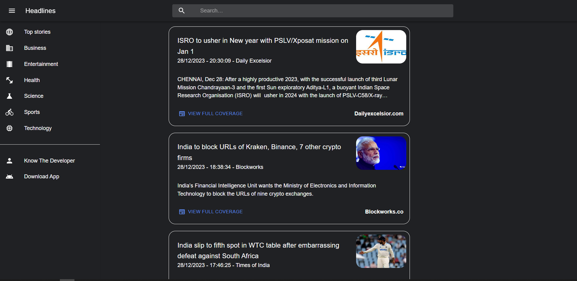 Stay Updated Web Image